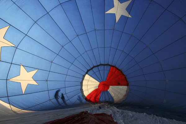 Hot-Air Balloon Festival held in Leon