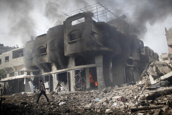 Gaza death toll rises to 68