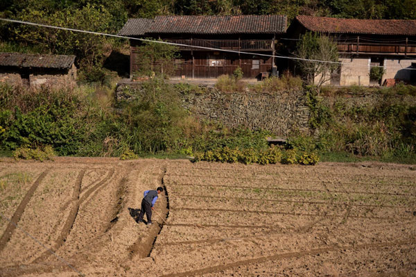 Last man standing in village once home to 130