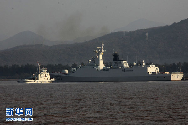 Chinese fleet heads to Pacific for drills