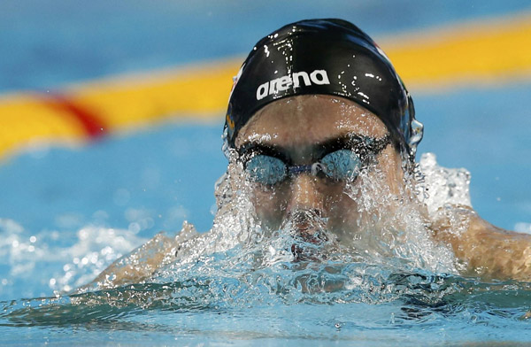 Women's 200m medley final results in Istanbul