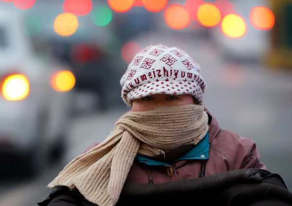 Temperatures plummet in many parts of China