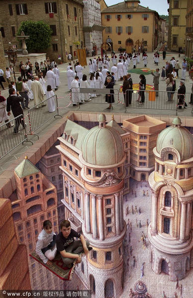 Amazing 3D street art