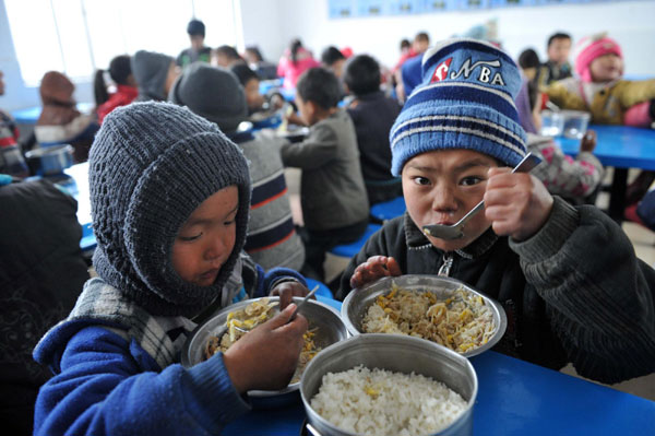Free lunch keeps rural students warm