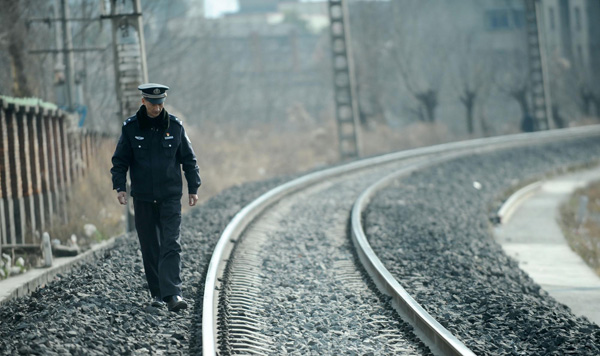 Rail policeman with a good heart