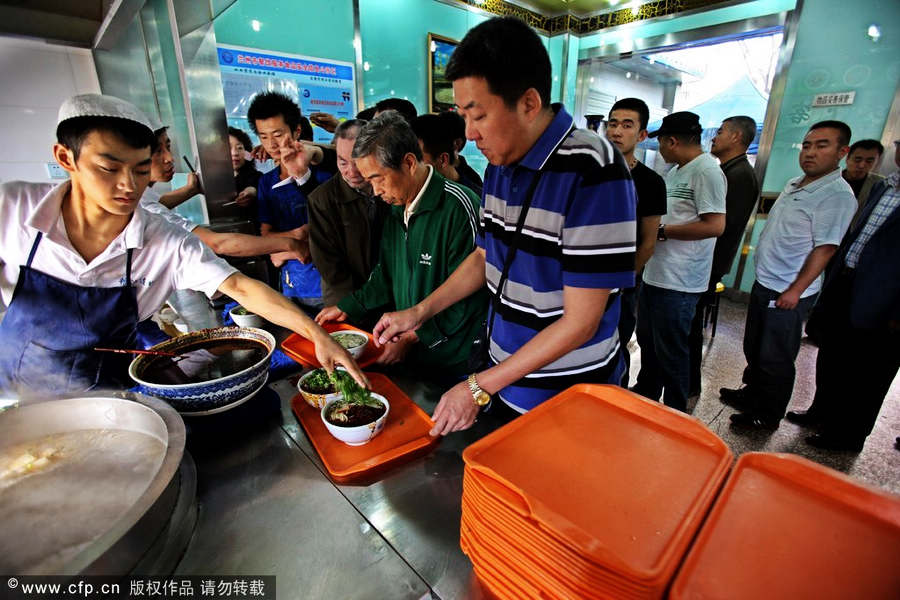 Traditional taste of Lanzhou beef noodles