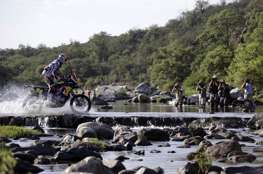 10th stage of Dakar Rally 2013