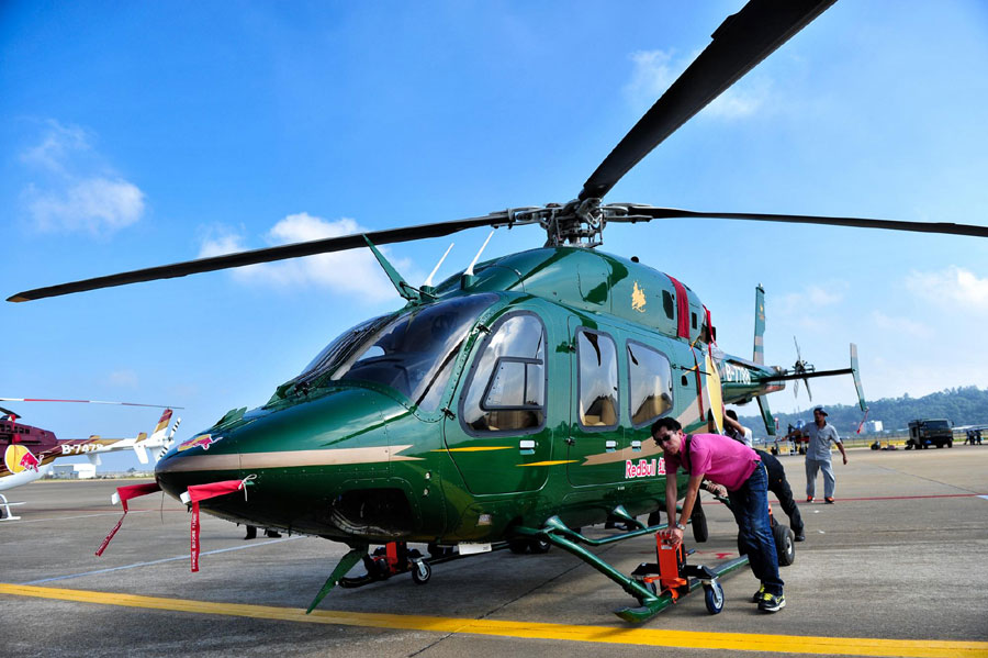 China expands use of civilian helicopters