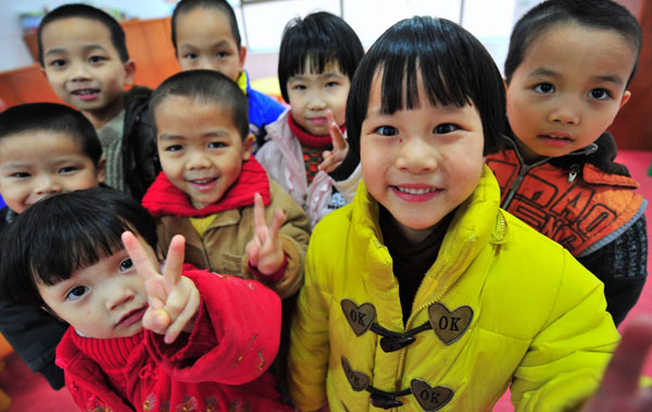 Kids' Spring Festival wish to find parents