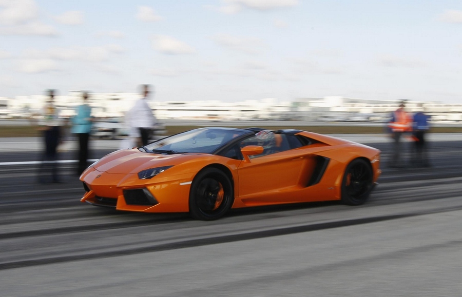 Lamborghini's 50th anniversary marked in Miami