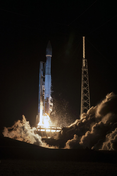 NASA launches TDRS-K spacecraft