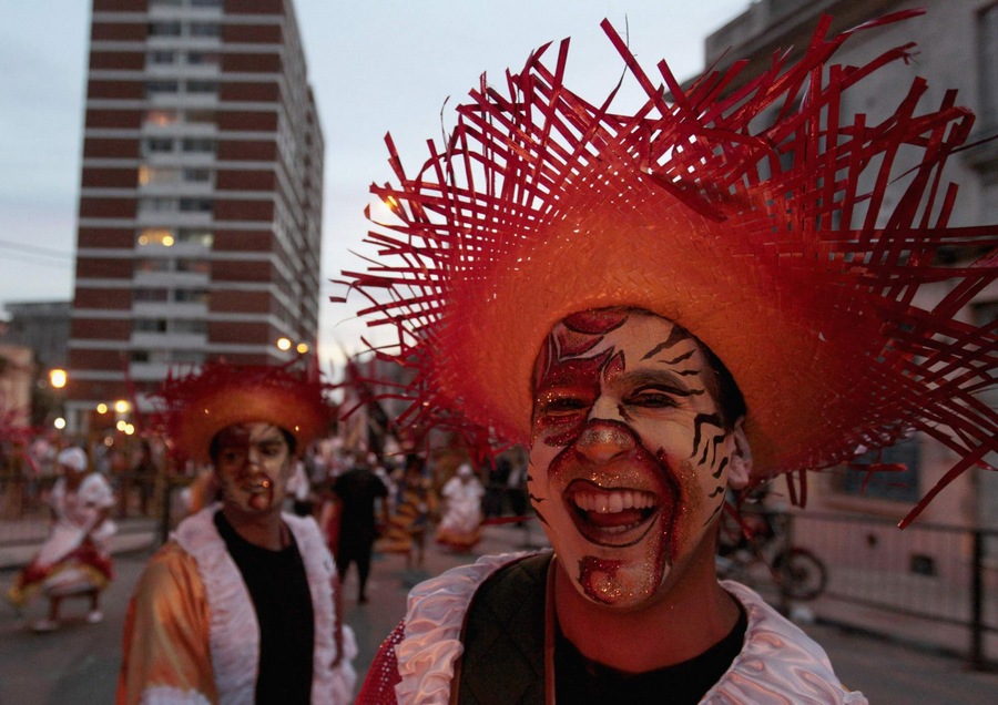 Uruguayan carnival in Montevideo