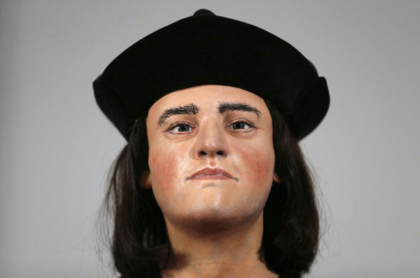 Plastic model reveals likeness of Richard III