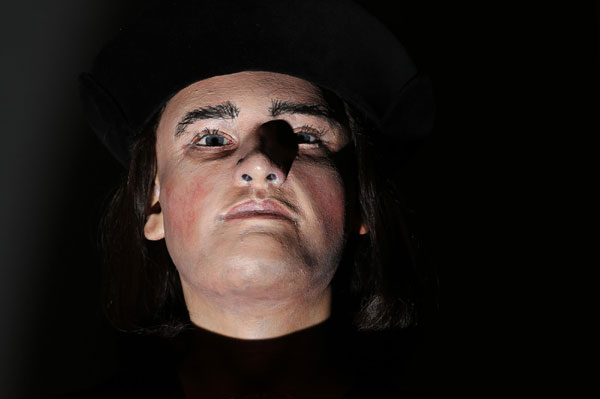 Plastic model reveals likeness of Richard III