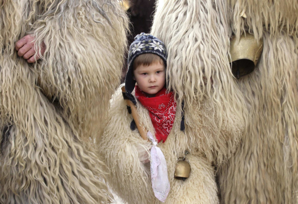 Slovenian carnival to mark the end of winter