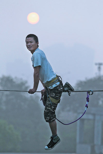 Slacklife in Beijing