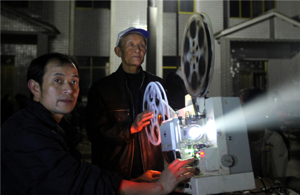 Father and son bring happiness on film