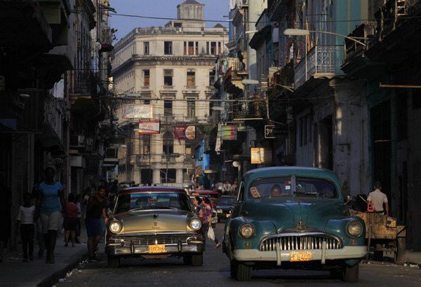 Exotic romance in Havana, Cuba