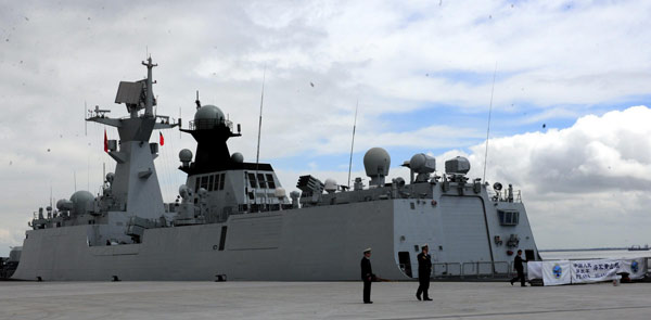 Chinese fleet visits Portugal