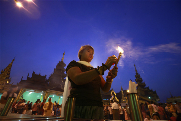 Myanmar's traditional New Year