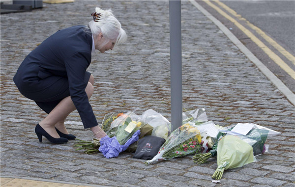 In memory of dead London soldier