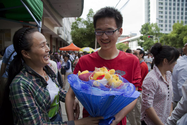 Students relieved from gaokao