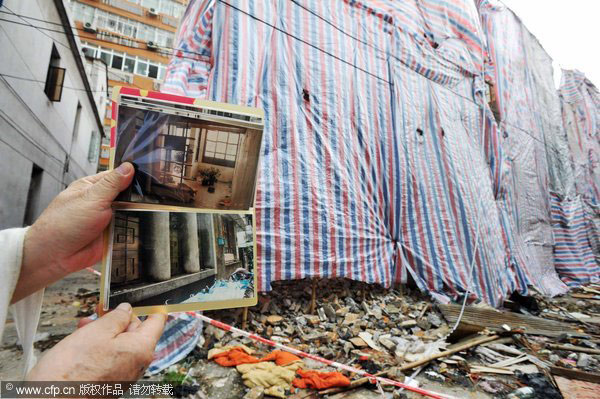 Historic building demolished overnight