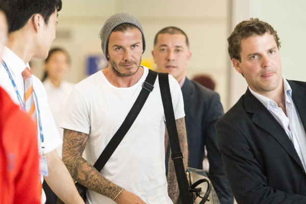 Second China tour for Beckham as CSL ambassador