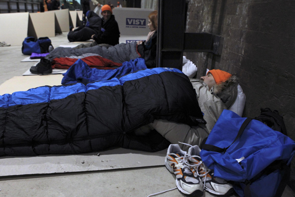 CEOs join the homeless in Australia