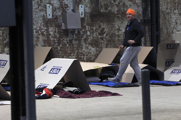 CEOs join the homeless in Australia