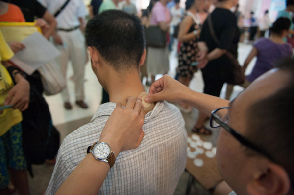 Plaster medicine helps prevent illnesses