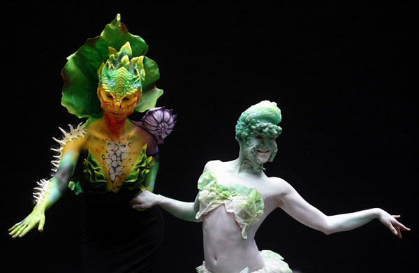 World bodypainting festival in Poertschach