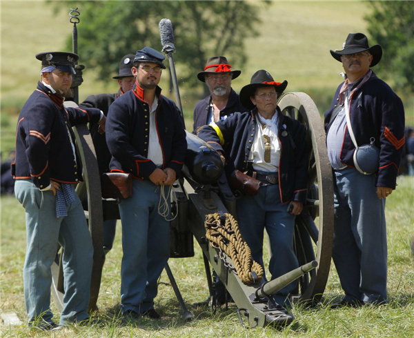 Reenactment honors Gettysburg's 150th anniversary