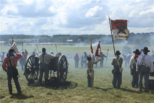 Reenactment honors Gettysburg's 150th anniversary