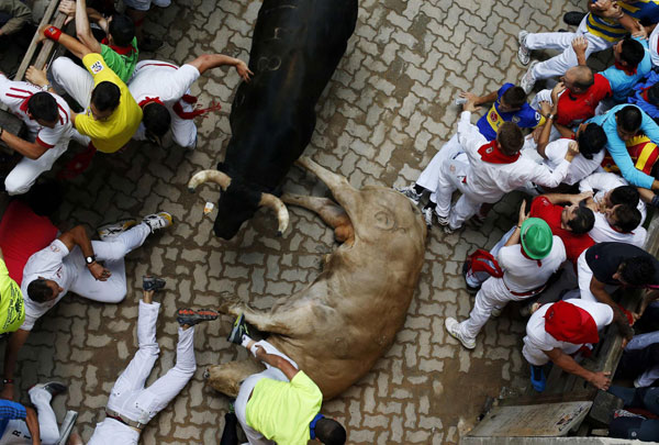 San Fermin festival in Spain