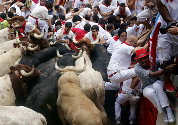 San Fermin festival in Spain