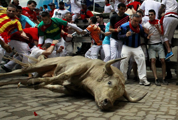 San Fermin festival in Spain