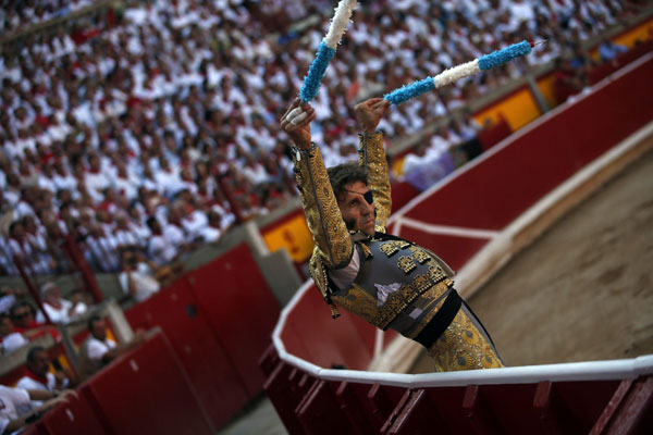 San Fermin festival in Spain