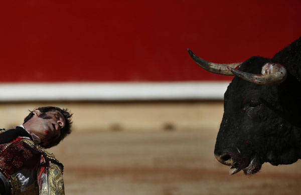 San Fermin festival in Spain