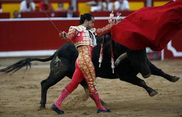 San Fermin festival in Spain