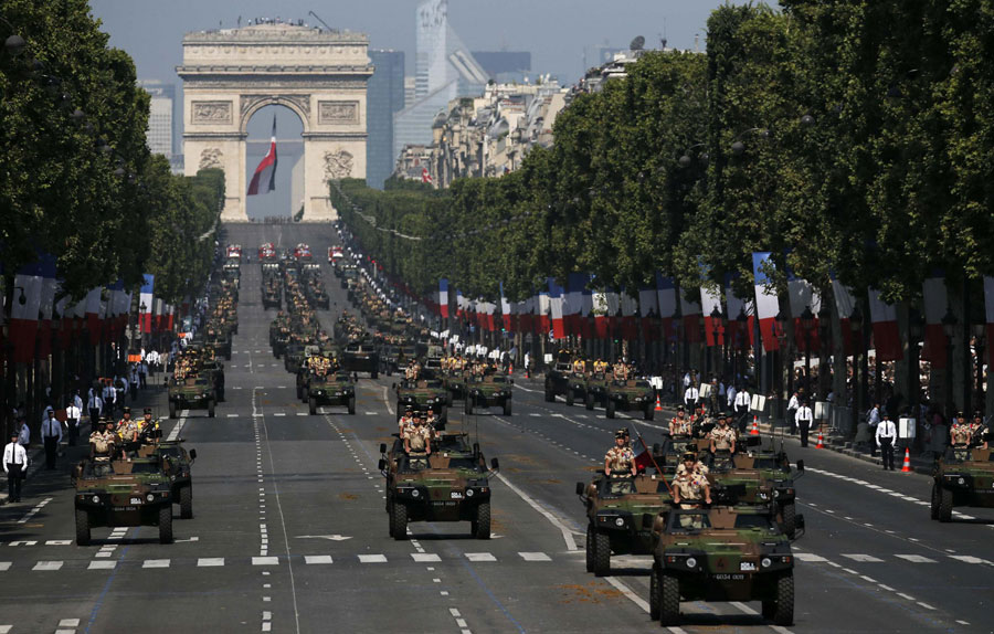 France celebrates Bastille Day