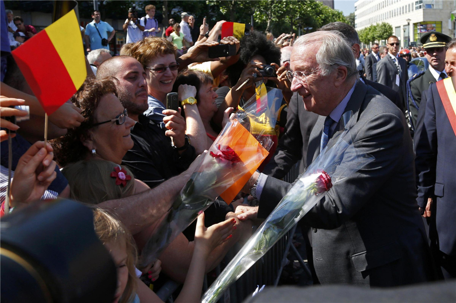 Farewell tour of Belgium's King Albert II