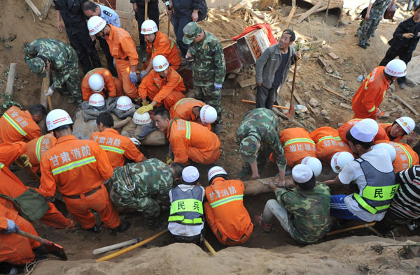 Rescue efforts under way in quake zone