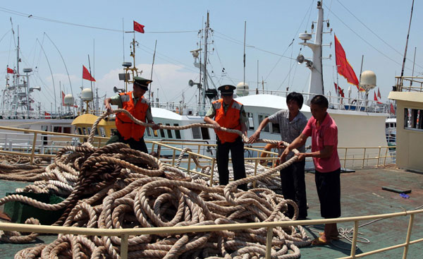 Fishermen cast off as summer fishing ban ends