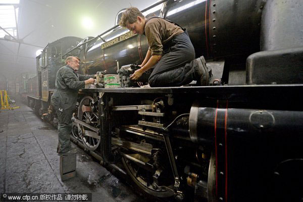 Scotland train marks 150th year