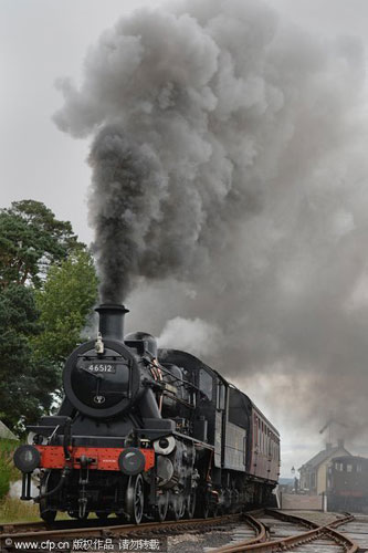 Scotland train marks 150th year