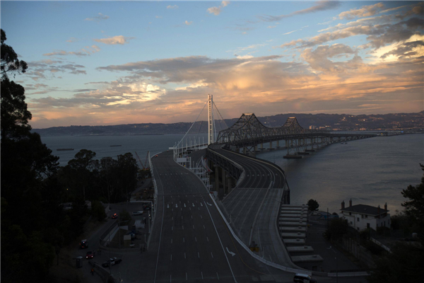 San Francisco-Oakland bridge opens