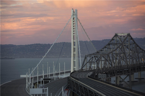 San Francisco-Oakland bridge opens