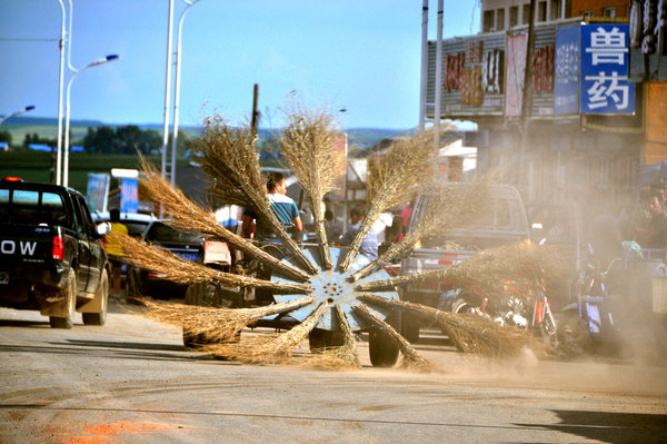 Quirky street sweeper turns out to be nuisance