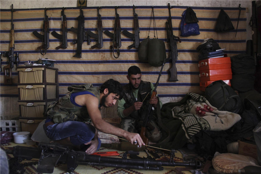 Photos: Daily life for Free Syrian Army